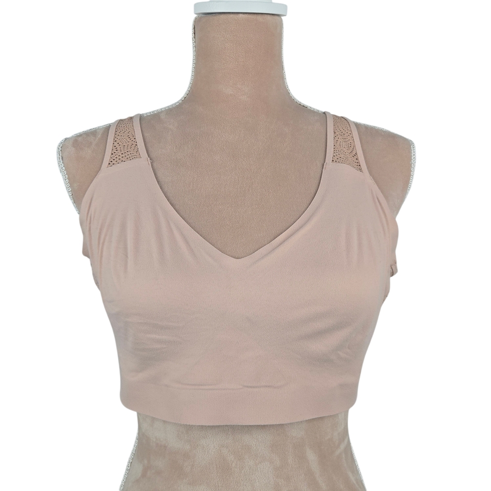 Soma Enbliss Demi Lace Bralette Light Pink Size XL